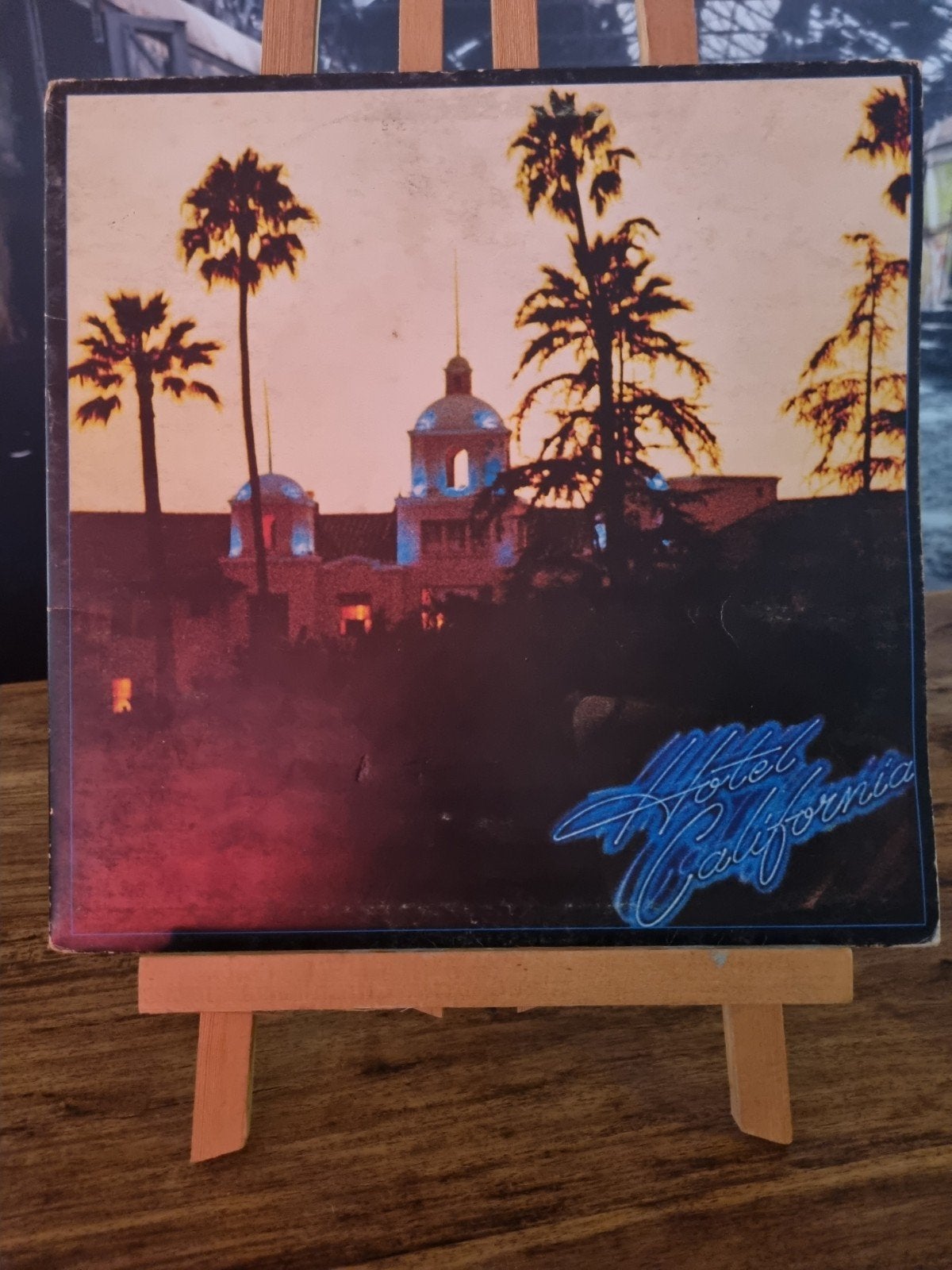 Eagles - Hotel California LP (1976) - Klassieke Rock, Ophalen, LP, Rock, Gebruikt