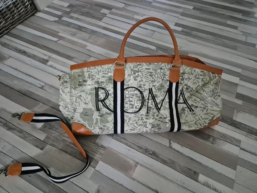 Rivièra Maison Roma Reistas - Veel gebruikt, goede staat, Gebruikt, 20 tot 30 cm, Beige, Ophalen of Verzenden