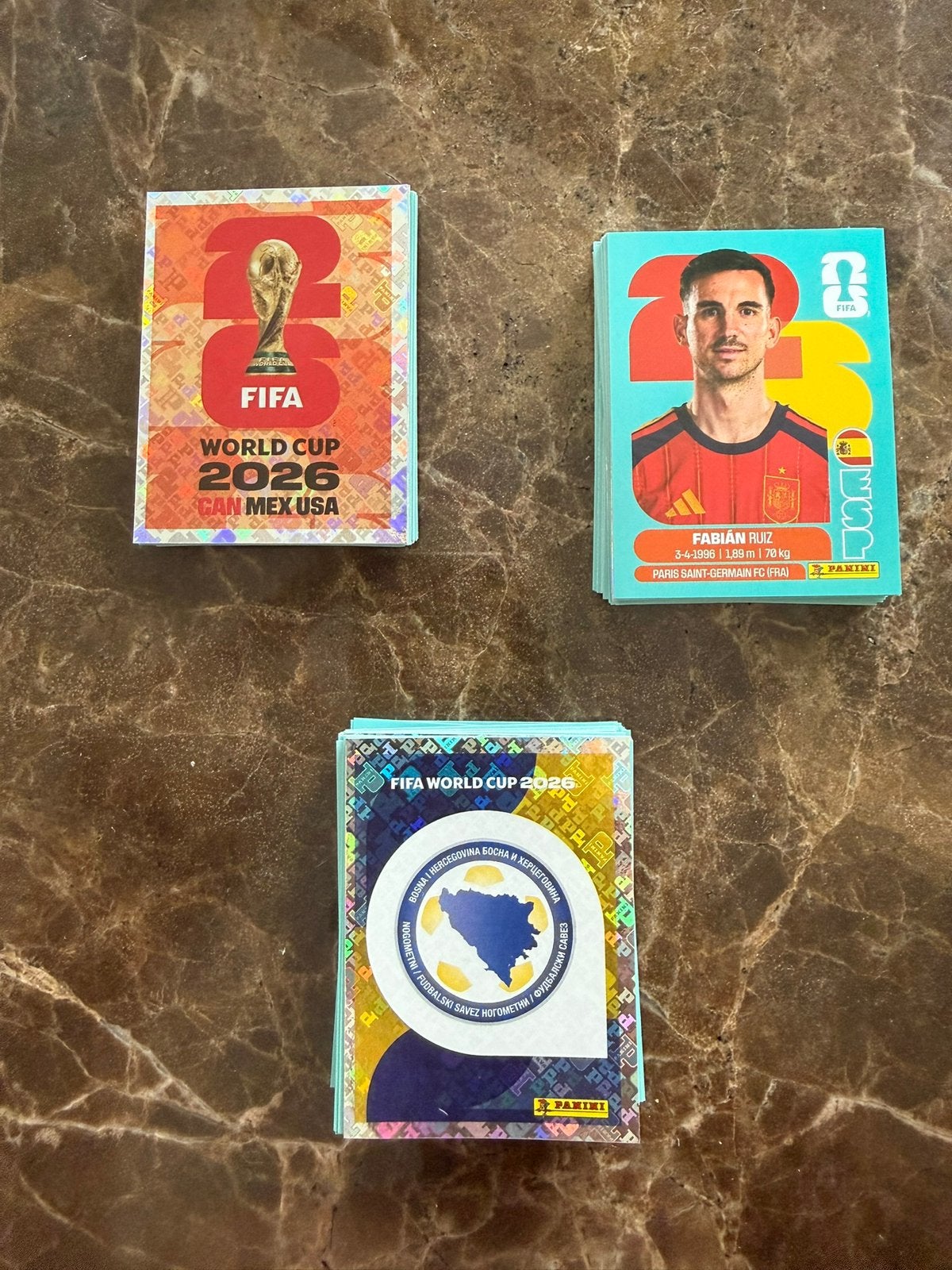 Panini Stickers World Cup 2026, Ophalen of Verzenden, Zo goed als nieuw, Speelkaart(en)