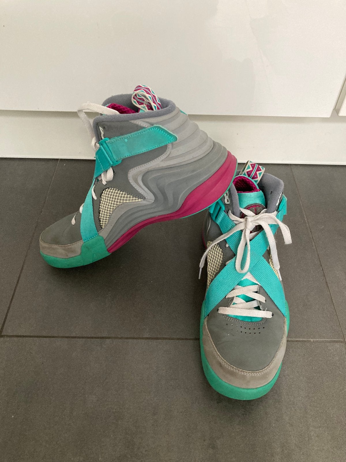 NIKE LUNAR RAID SOUTH BEACH vintage sneakers. Mt 45, Kleding | Heren, Overige kleuren, Ophalen of Verzenden, Sneakers of Gympen
