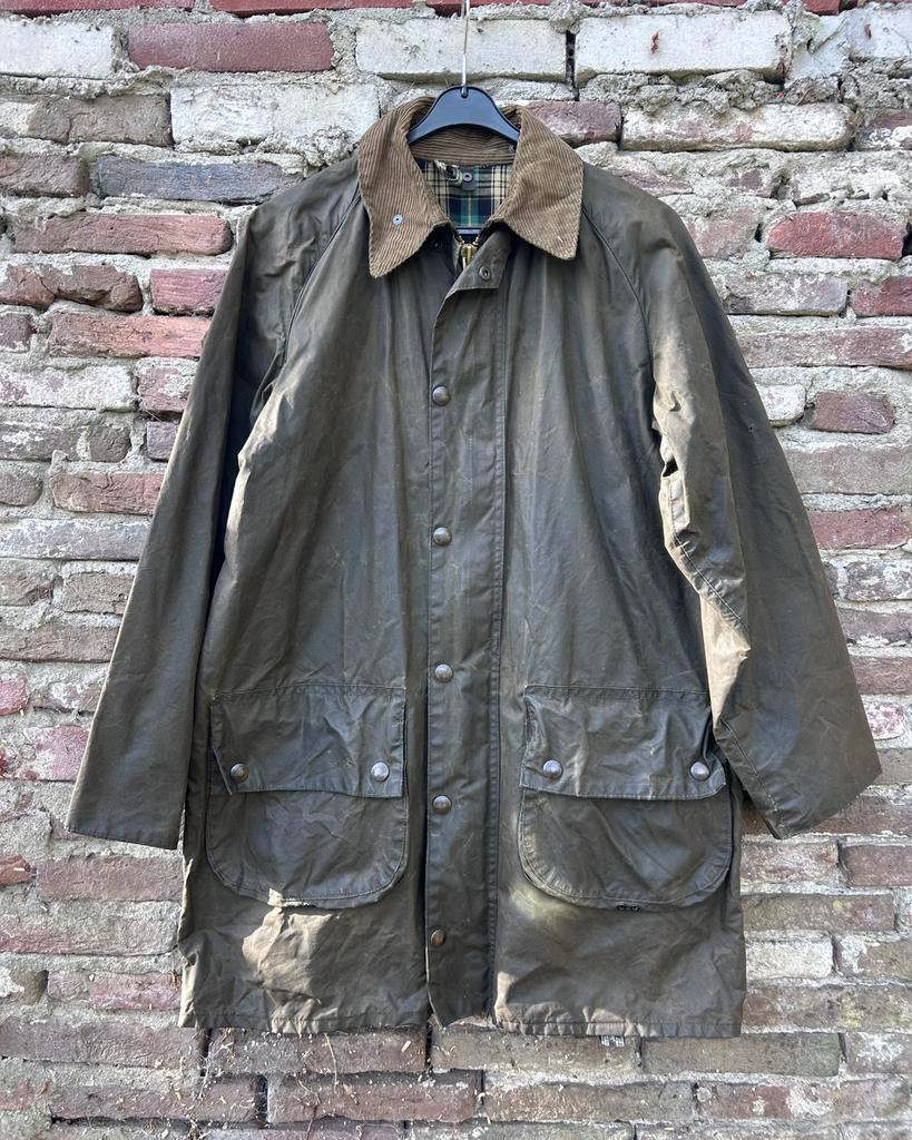 Barbour Gamefair One Crown Wax Jas Jack Waxjas Made UK, Ophalen of Verzenden, Zo goed als nieuw, Maat 48/50 (M), Bruin