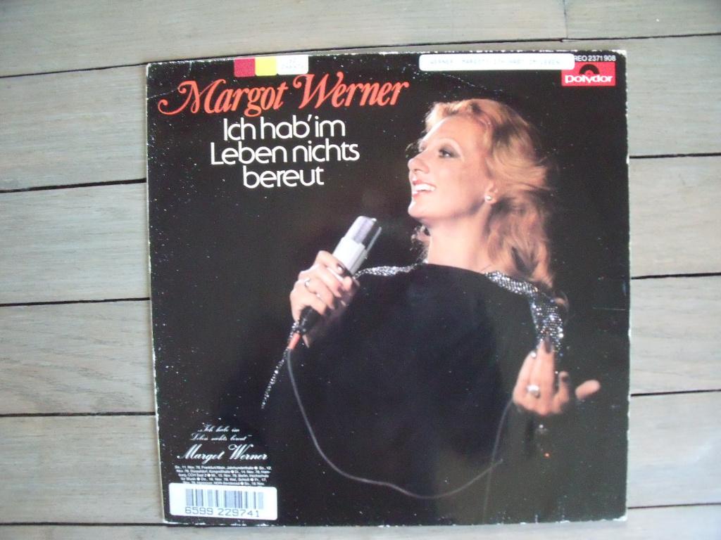 Margot Werner - Ich hab'im Leben nichts bereut, Ophalen of Verzenden, 1970 - 1979, Gebruikt, 12 inch
