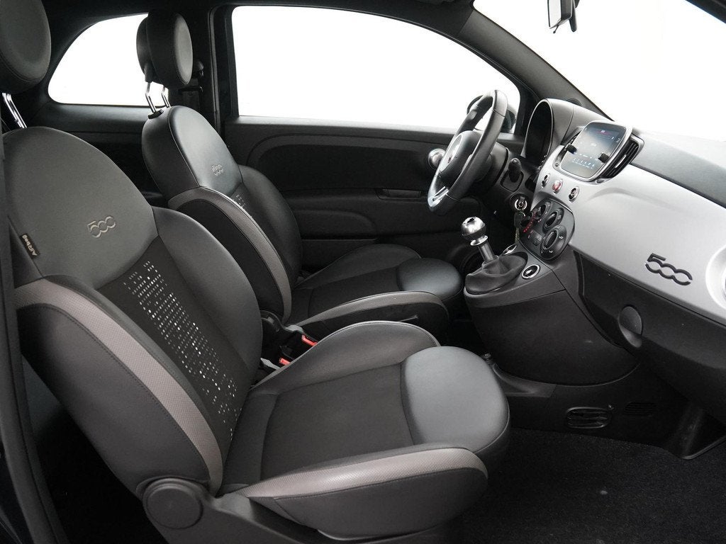 Fiat 500 1.0 Hybrid Cult | Airco | Lichtmetalen Velgen | 12, Auto's, Fiat, Voorwielaandrijving, 12 maanden, Stof, Gebruikt