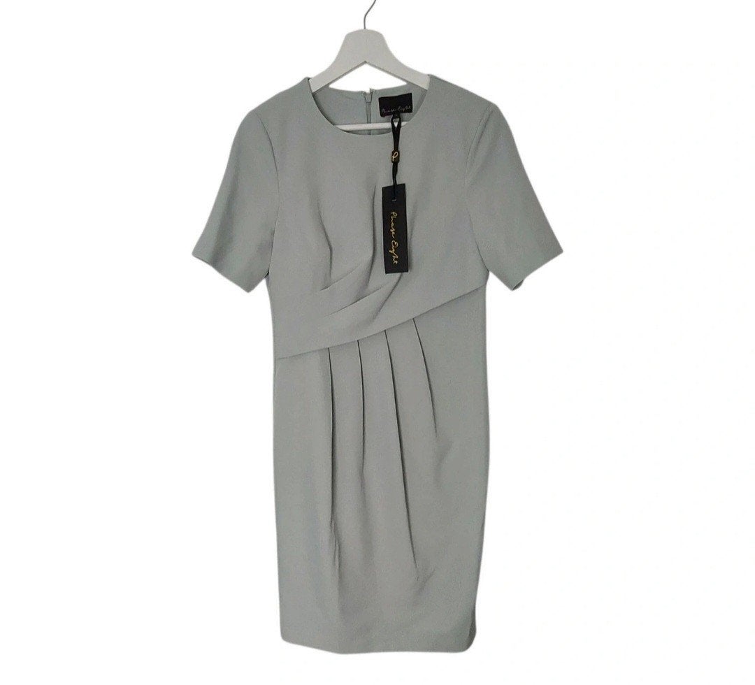Phase Eight Amira Ruched Jurk Mintgroen Maat 36 Nieuw, Kleding | Dames, Verzenden, Nieuw, Phase Eight, Maat 36 (S)