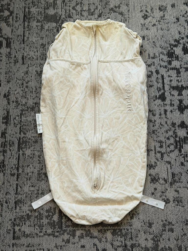 *** Puckababy mini seashell sand ***, Ophalen of Verzenden, Zo goed als nieuw, 70 tot 85 cm, Slaapzak