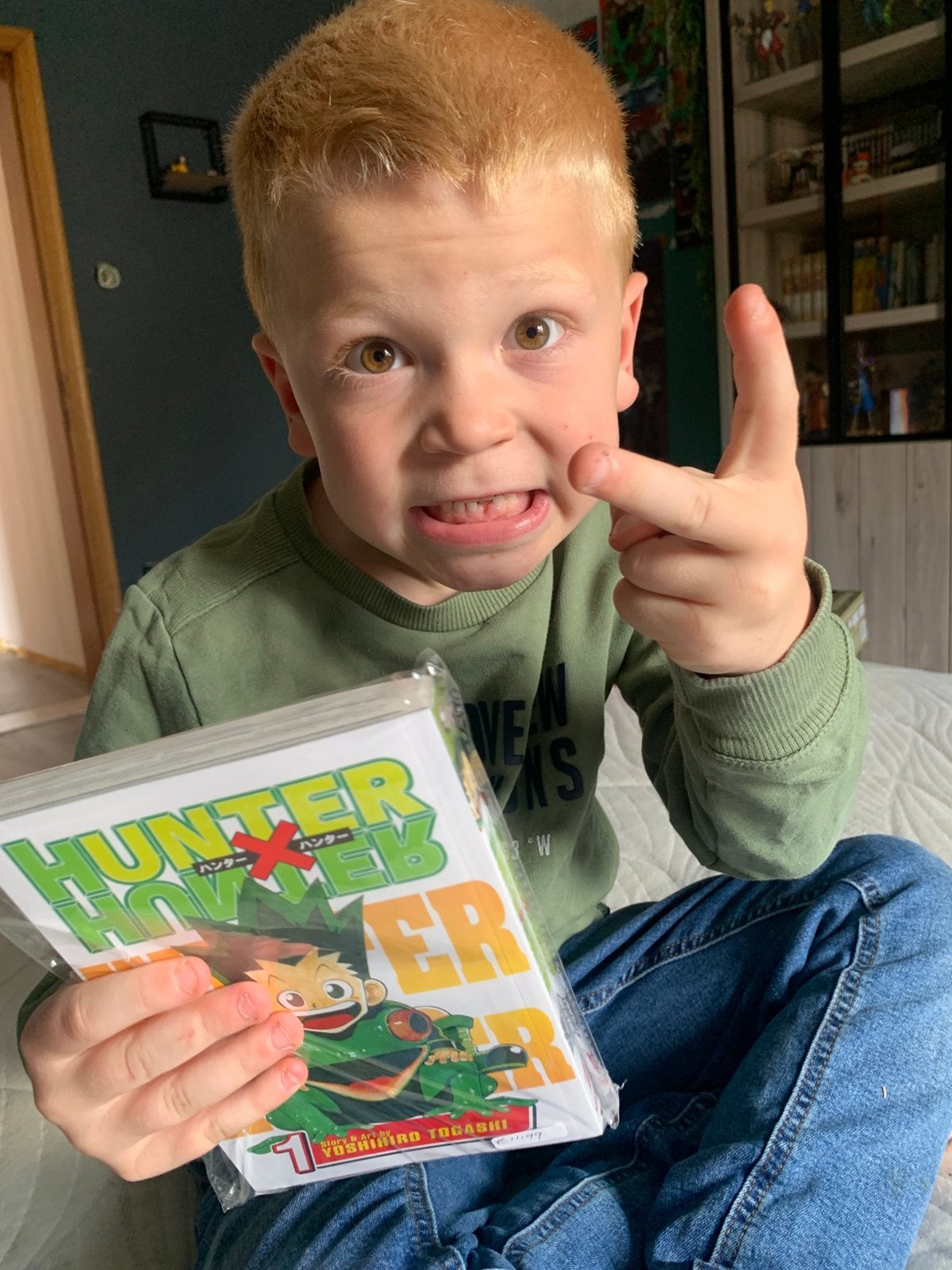 Hunter x hunter 1, Ophalen, Zo goed als nieuw
