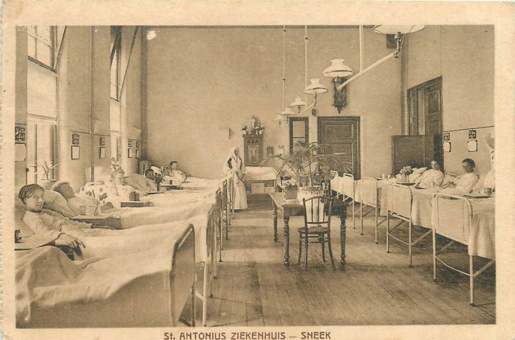 702-089-017 Sneek St Antonius Ziekenhuis, Verzenden, Voor 1920, Friesland
