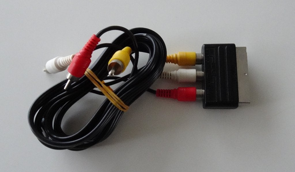 AV / Scart Kabel 150 cm, Audio, Tv en Foto, Audiokabels en Televisiekabels, Ophalen, Zo goed als nieuw, Minder dan 2 meter, Scartkabel