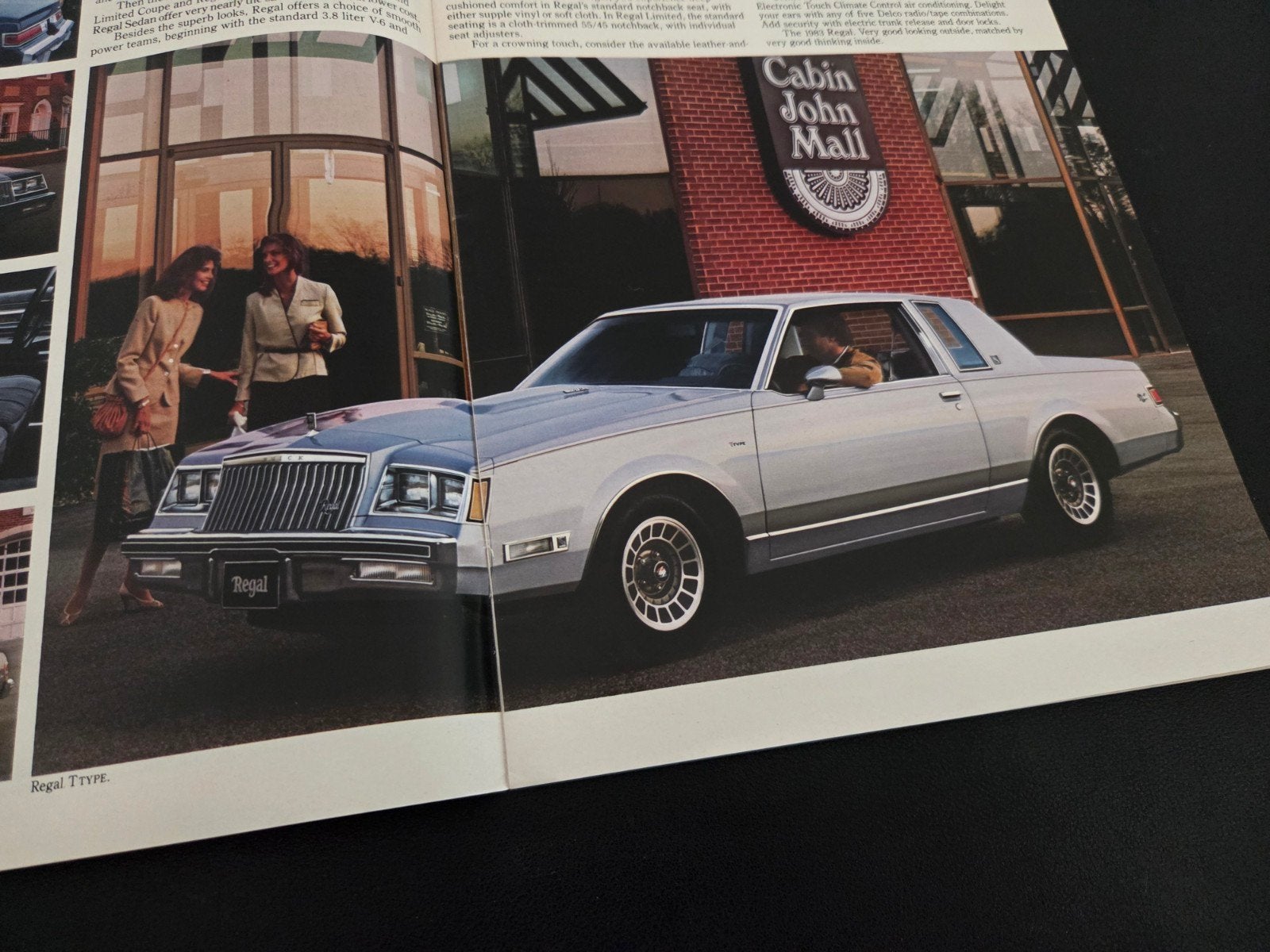 Brochure Buick 1983 USA, Ophalen of Verzenden, Zo goed als nieuw, Overige merken