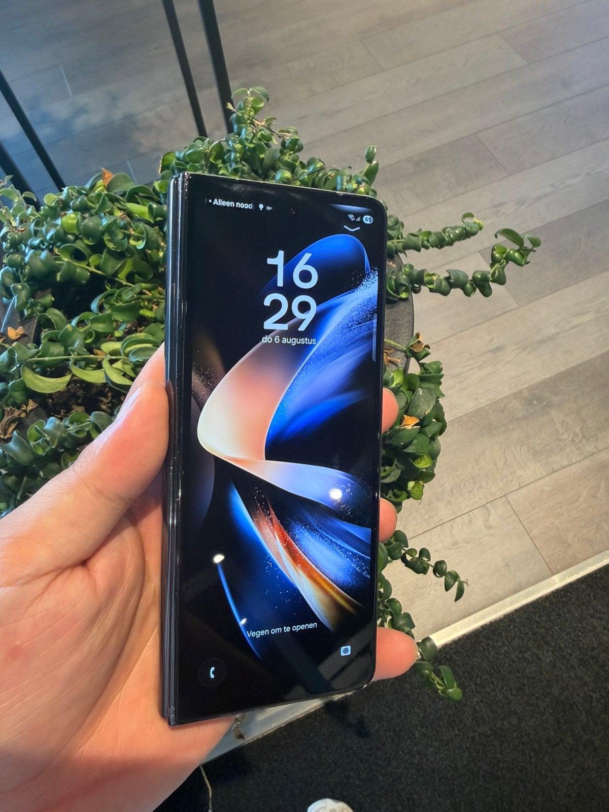 Samsung Galaxy Z Fold 4 – 256 GB – €425, Ophalen, Zwart, Touchscreen, Inklapmodel