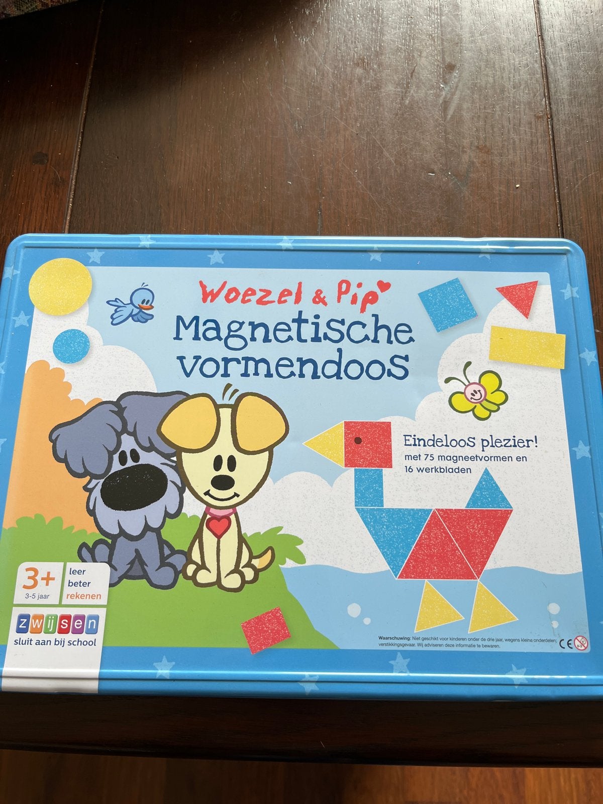 Woezel & Pip Magnetische Vormendoos - Educatief Speelgoed, Ophalen, Gebruikt, Puzzelen