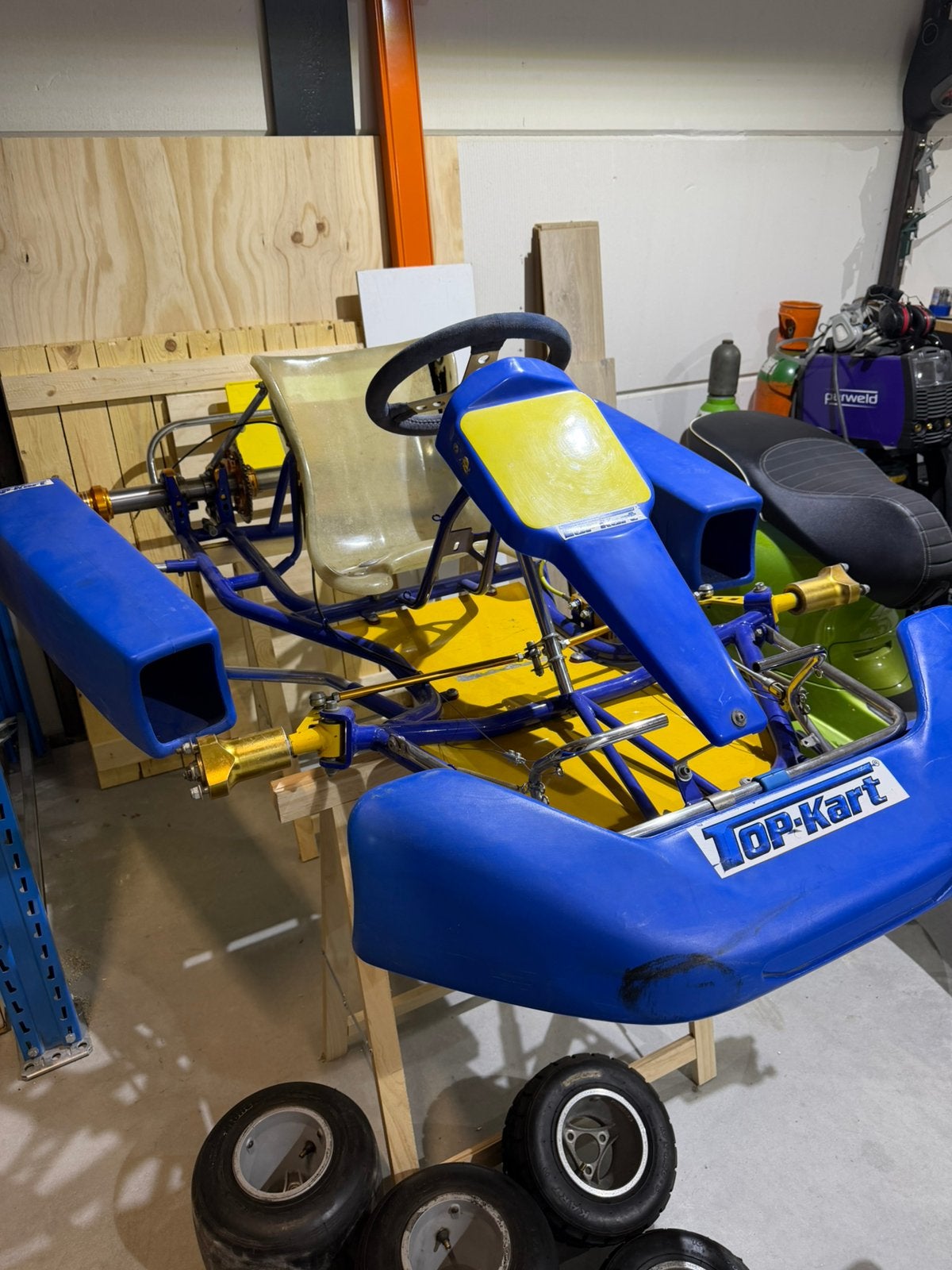 Top Kart, Ophalen, Gebruikt, Kart