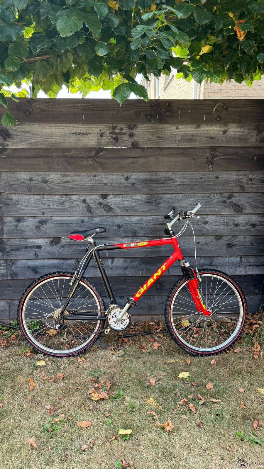 Giant Boulder Alu Shock Mountainbike - Gebruikt, Ophalen, Gebruikt, Hardtail, 49 tot 53 cm