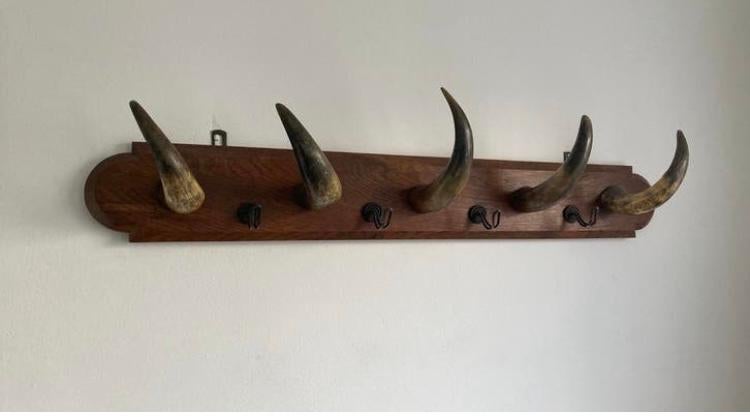 Kapstok landelijk, Huis en Inrichting, Woonaccessoires | Kapstokken, Zo goed als nieuw, Minder dan 100 cm, Hout, Ophalen