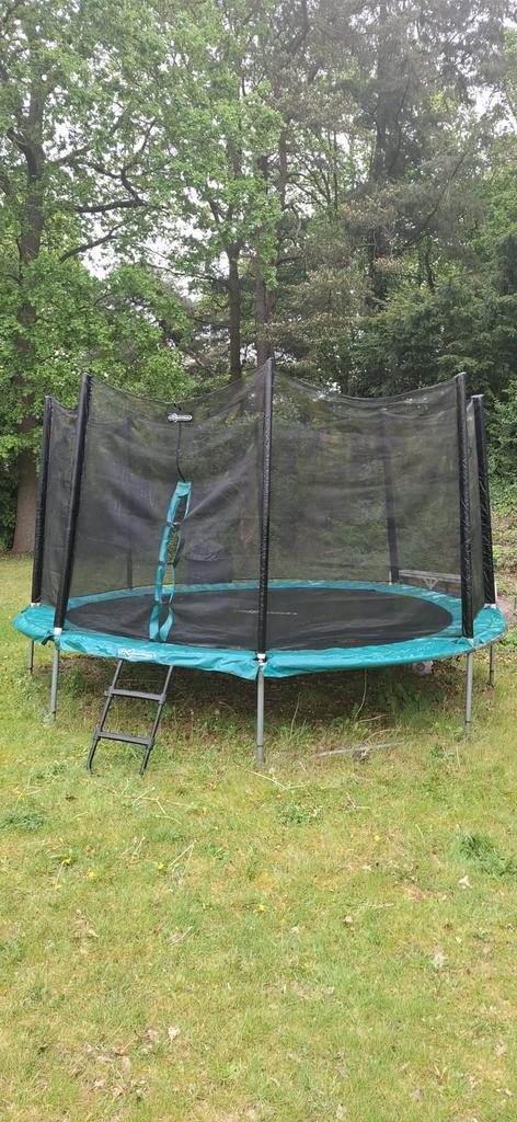 Trampoline 380 met net cranenbroek, Ophalen, Gebruikt