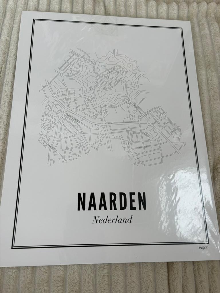 Wijck Naarden, Ophalen of Verzenden, Nieuw, Minder dan 50 cm, Foto of Poster