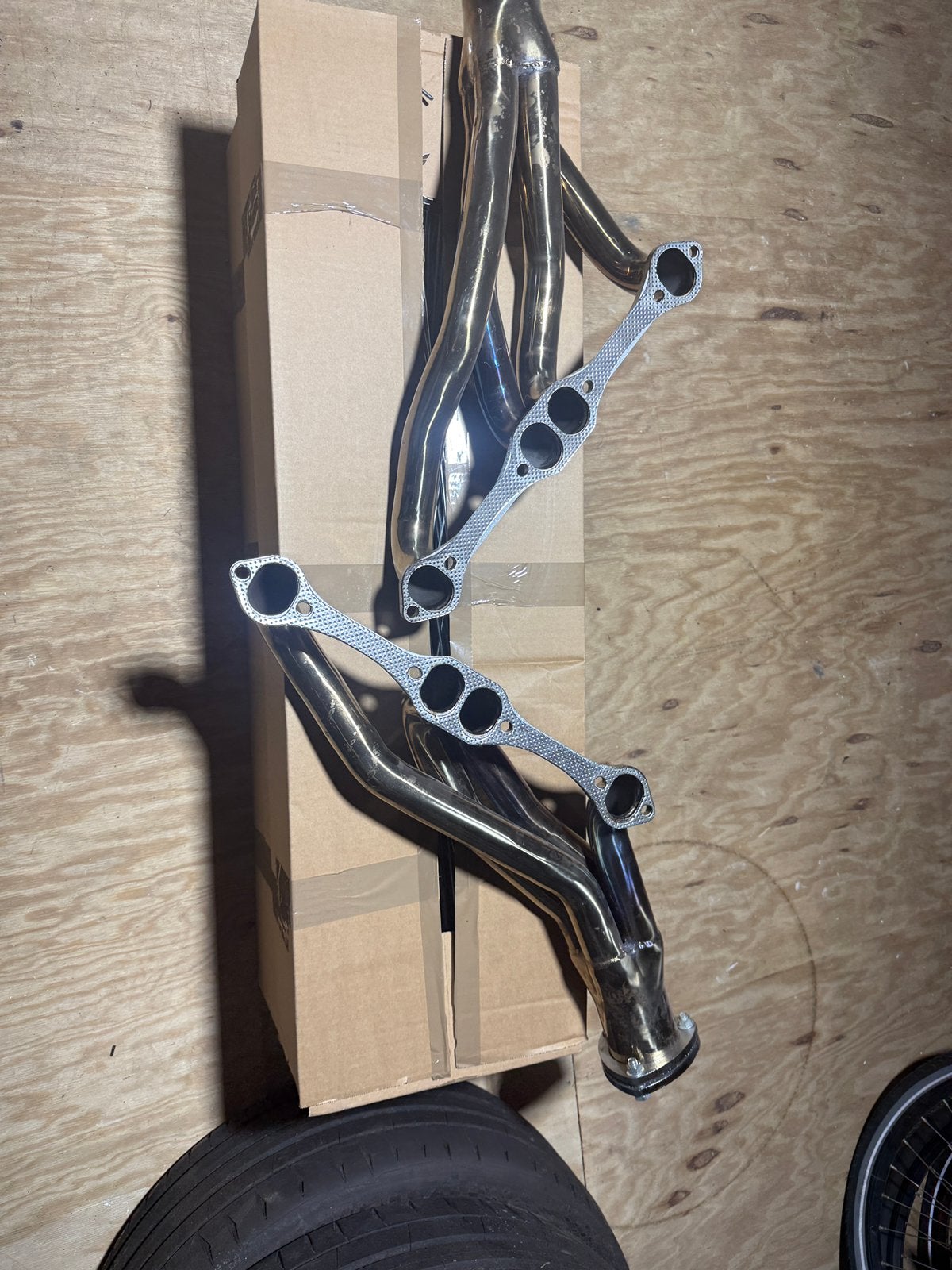 Chevrolet headers rvs small block, Ophalen of Verzenden, Chevrolet