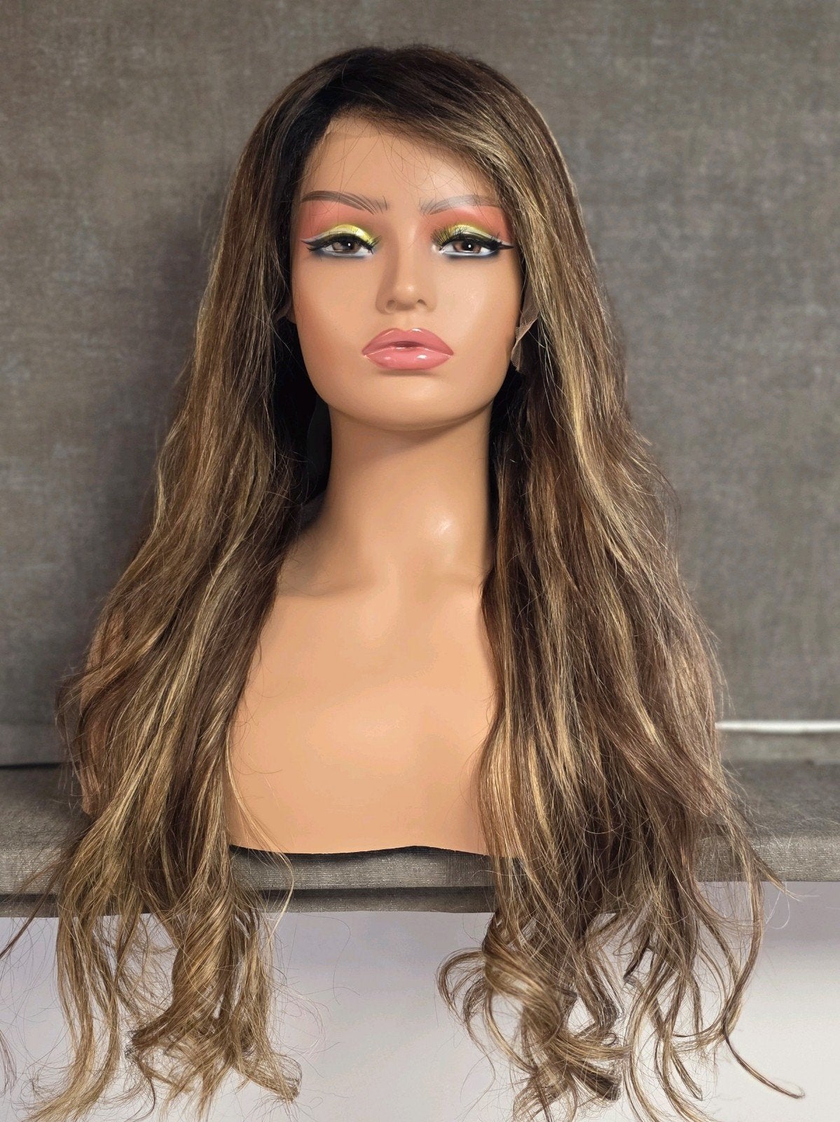 lace wig echt haar, Ophalen of Verzenden, Nieuw, Pruik of Haarverlenging