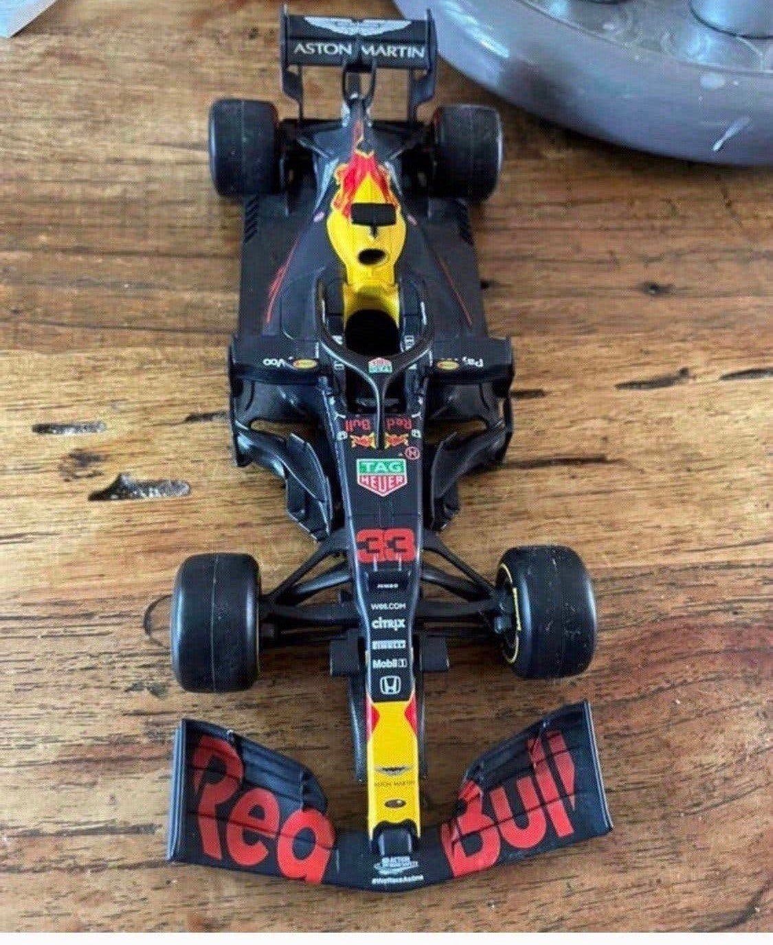 Red bull autootje, Ophalen, Gebruikt