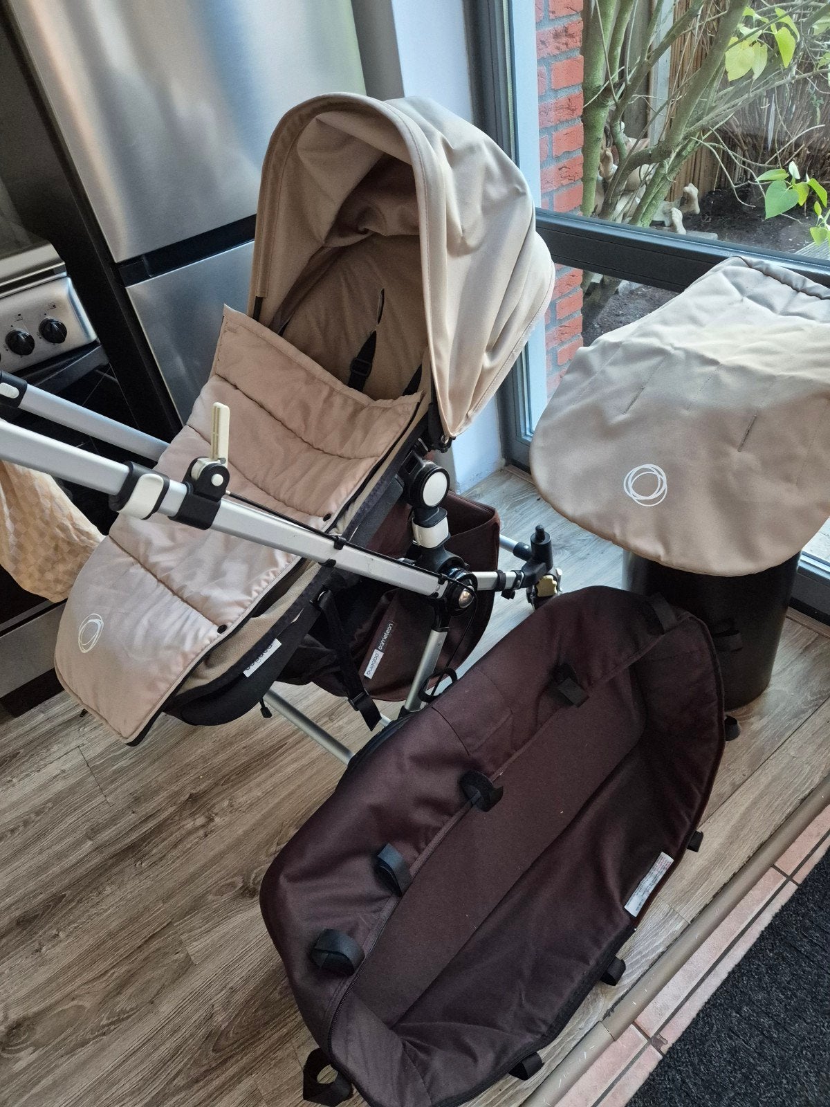 Bugaboo Cameleon 3 Combiwagen - Beige/Bruin, Kinderen en Baby's, Gebruikt, Bugaboo, Ophalen of Verzenden, Combiwagen