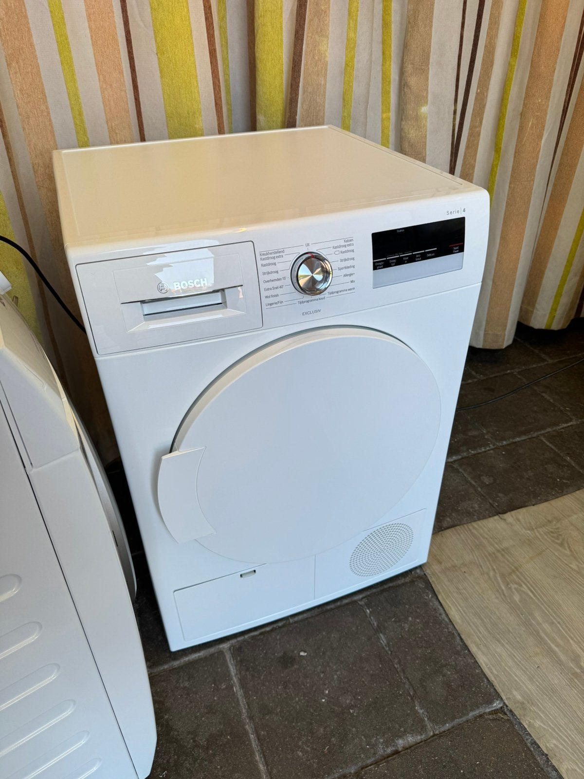 8KG Droger | Bosch | Werkt Goed | Schoon | Brengen Kan, Ophalen, 6 tot 8 kg, Gebruikt, Minder dan 85 cm