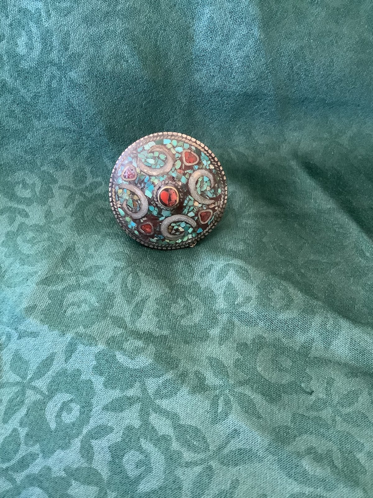 Mooie Tibetaanse look ringen, Ophalen of Verzenden, Zo goed als nieuw, Zilver, Dame
