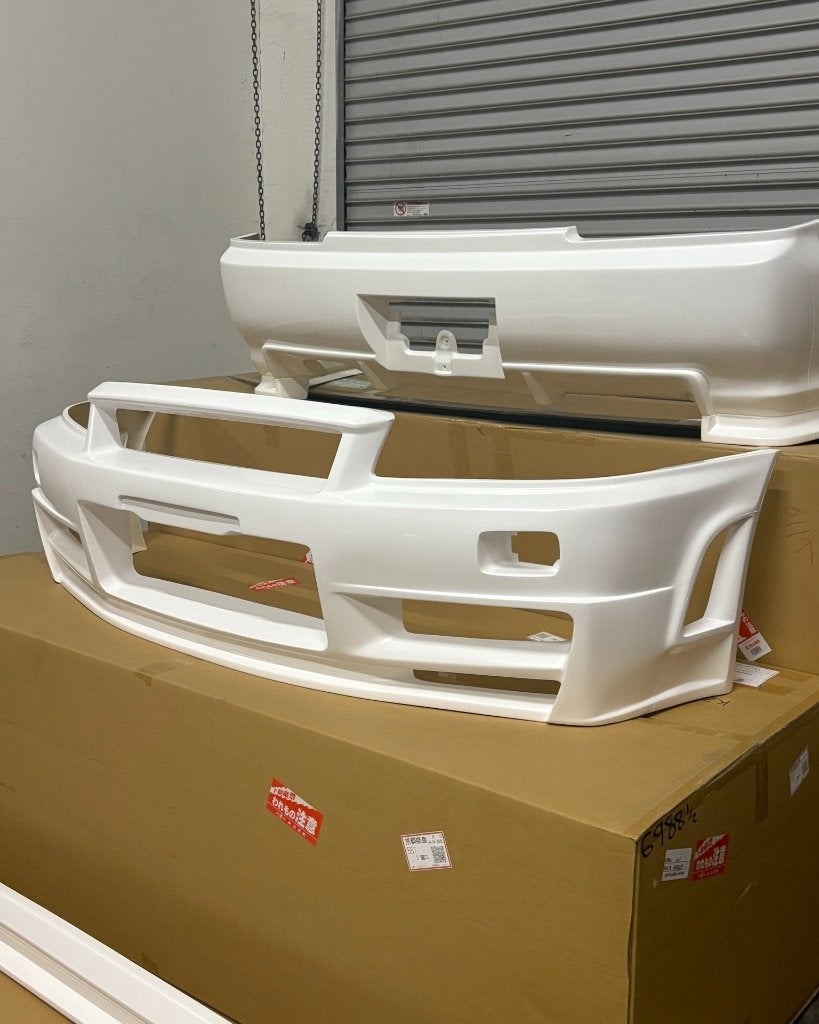Shaft Auto Service bodykit - Nissan Skyline R34 Sedan ER34, Auto diversen, Ophalen of Verzenden