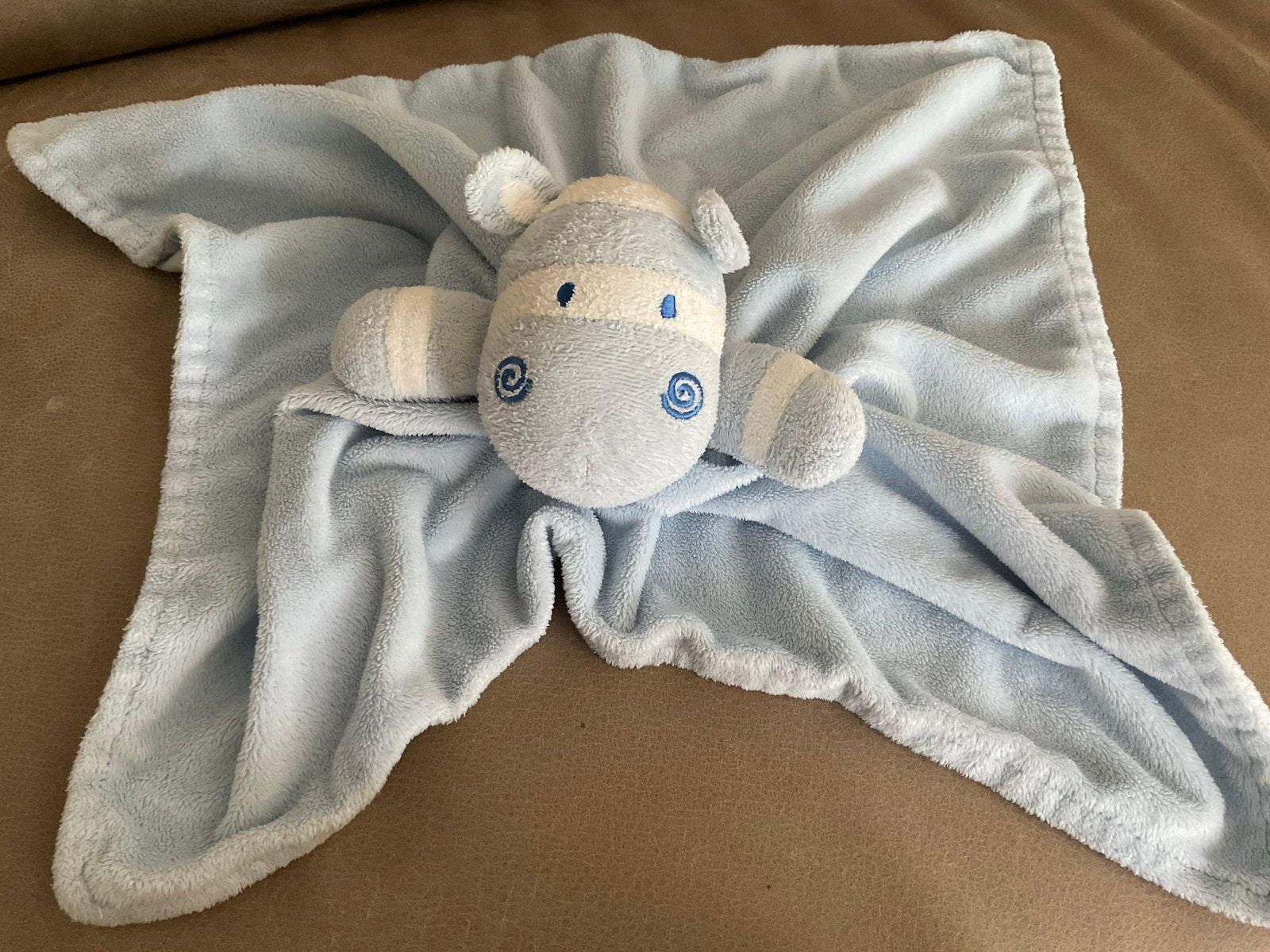 Primark Nijlpaard Knuffeldoekje Blauw, Ophalen of Verzenden, Zo goed als nieuw, Overige typen