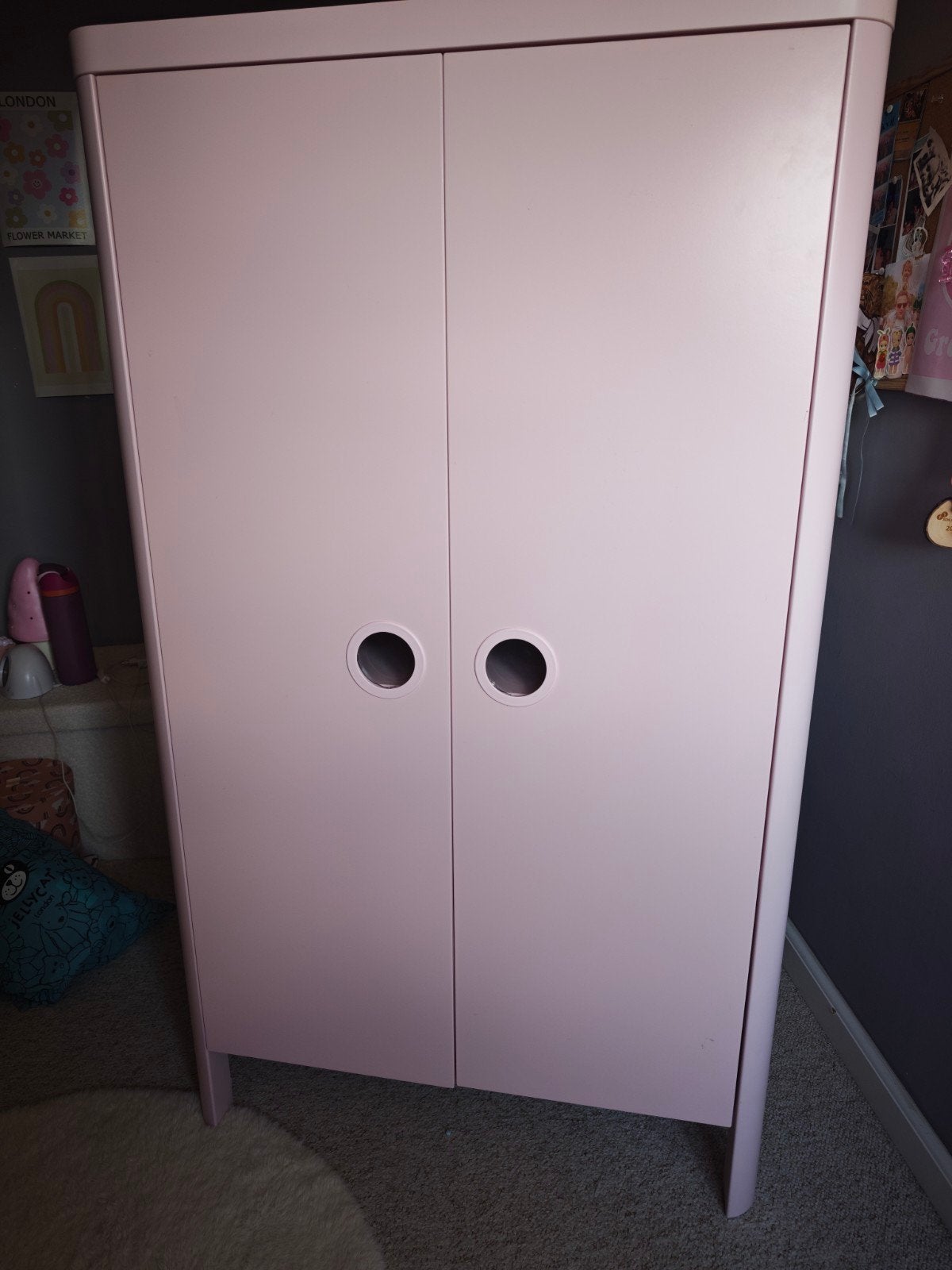 roze Ikea kast (kind), Kinderen en Baby's, Kinderkamer | Commodes en Kasten, Ophalen, 50 tot 70 cm, Zo goed als nieuw, 90 tot 105 cm