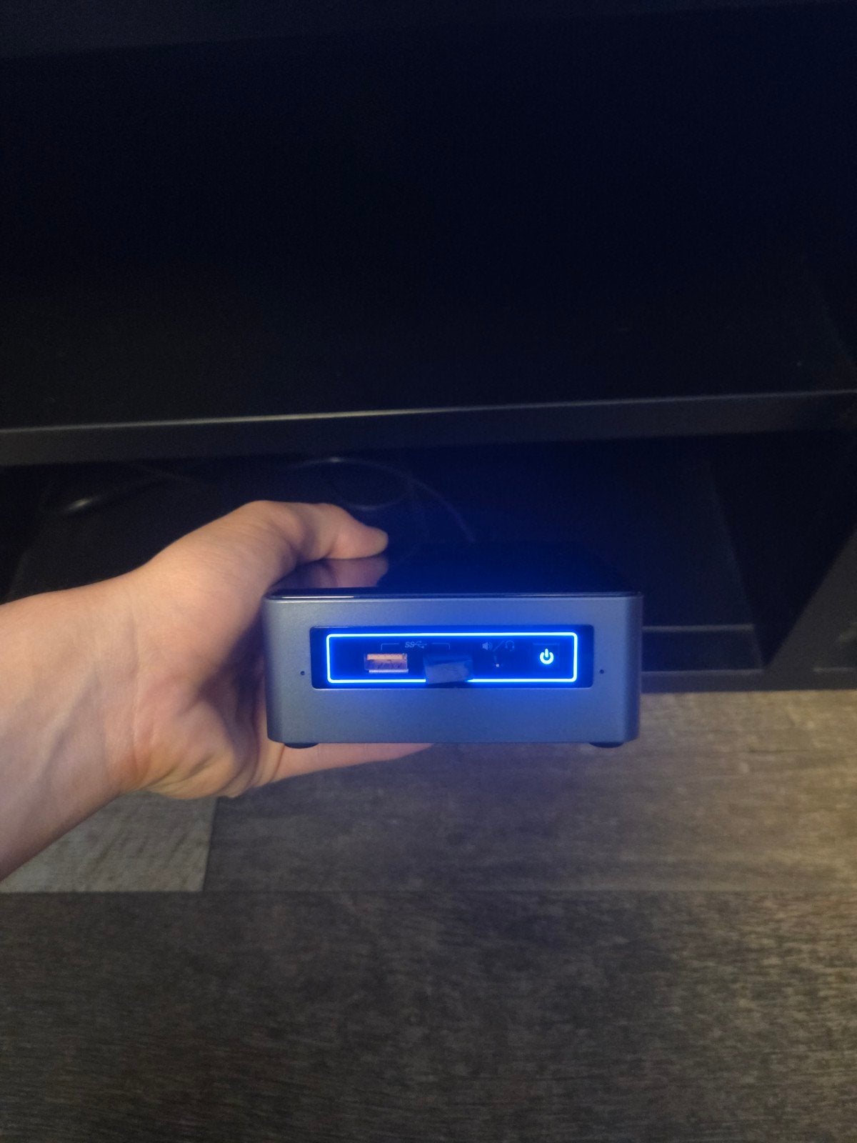 Intel NUC6CAYH Mini PC - Celeron J3455, 4GB RAM, Minder dan 2 Ghz, Intel NUC, Ophalen of Verzenden, Zo goed als nieuw