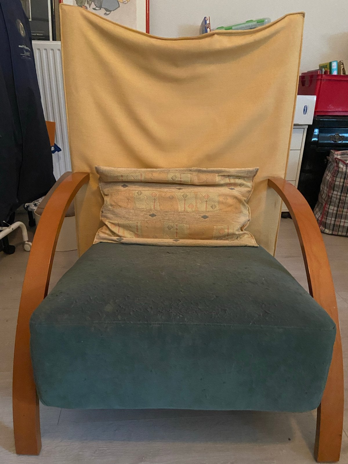 Ligne Roset Fauteuil, Ophalen, Gebruikt, 75 tot 100 cm, 50 tot 75 cm