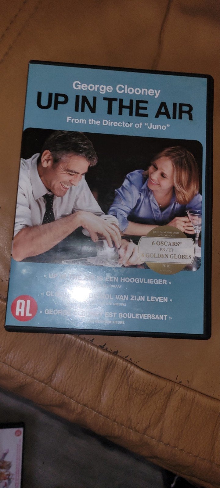 dvd up in the air, Cd's en Dvd's, Alle leeftijden, Ophalen of Verzenden, Zo goed als nieuw