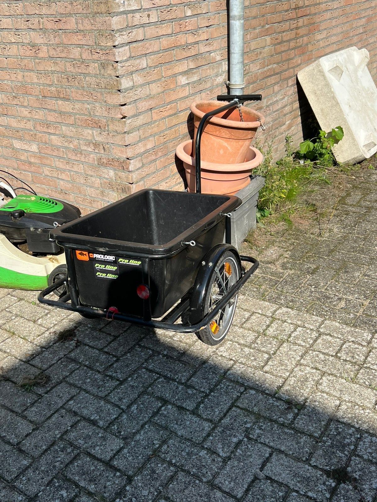 Viskar/folderkar+koppel, Fietsen en Brommers, Ophalen, Zo goed als nieuw, 80 kg of meer