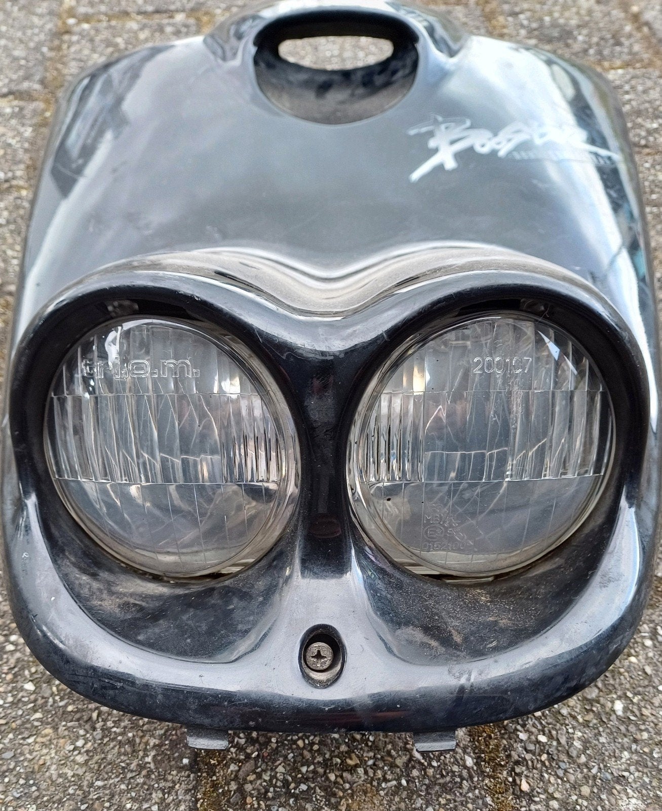 yamaha MBK booster next voor kap met koplamp orgineel, Fietsen en Brommers, Ophalen of Verzenden, Gebruikt, Koplamp, Yamaha