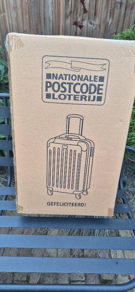 Reiskoffertje, NIEUW! Nog in ongeopende doos, Ophalen, Uitschuifbare handgreep, 50 tot 60 cm, Hard kunststof