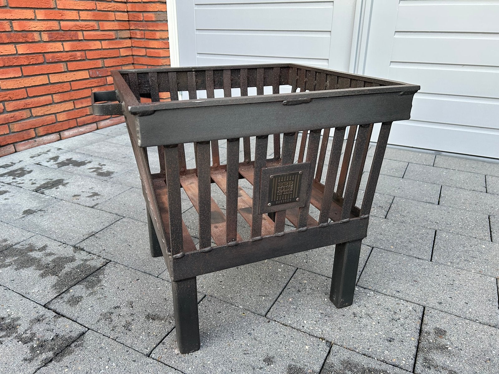 Bad Boys Brand Vuurkorf - Hercules RAW, Tuin en Terras, Vuurkorven, Ophalen, Gebruikt, Vuurkorf