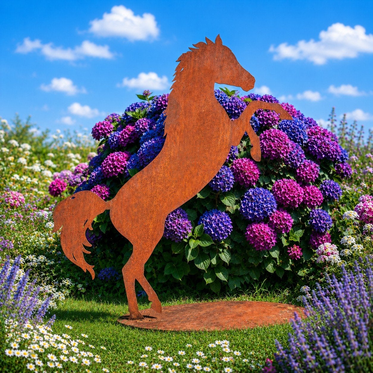 Paarden & Huisdecoratie: Unieke Decoratieve Items, Tuin en Terras, Ophalen, Nieuw, Metaal