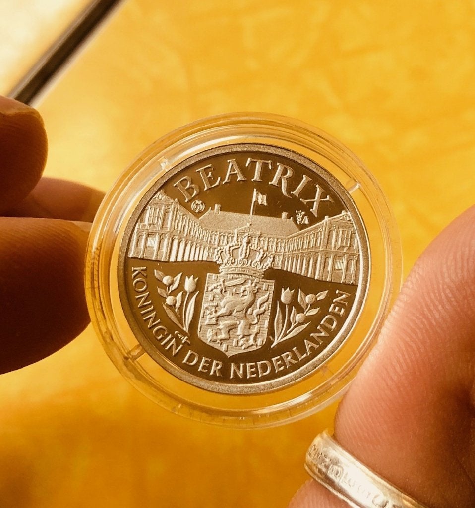 Zilveren Beatrix-penning 1980–2005 in capsule, Koningin Beatrix, Zilver, Losse munt, Overige waardes