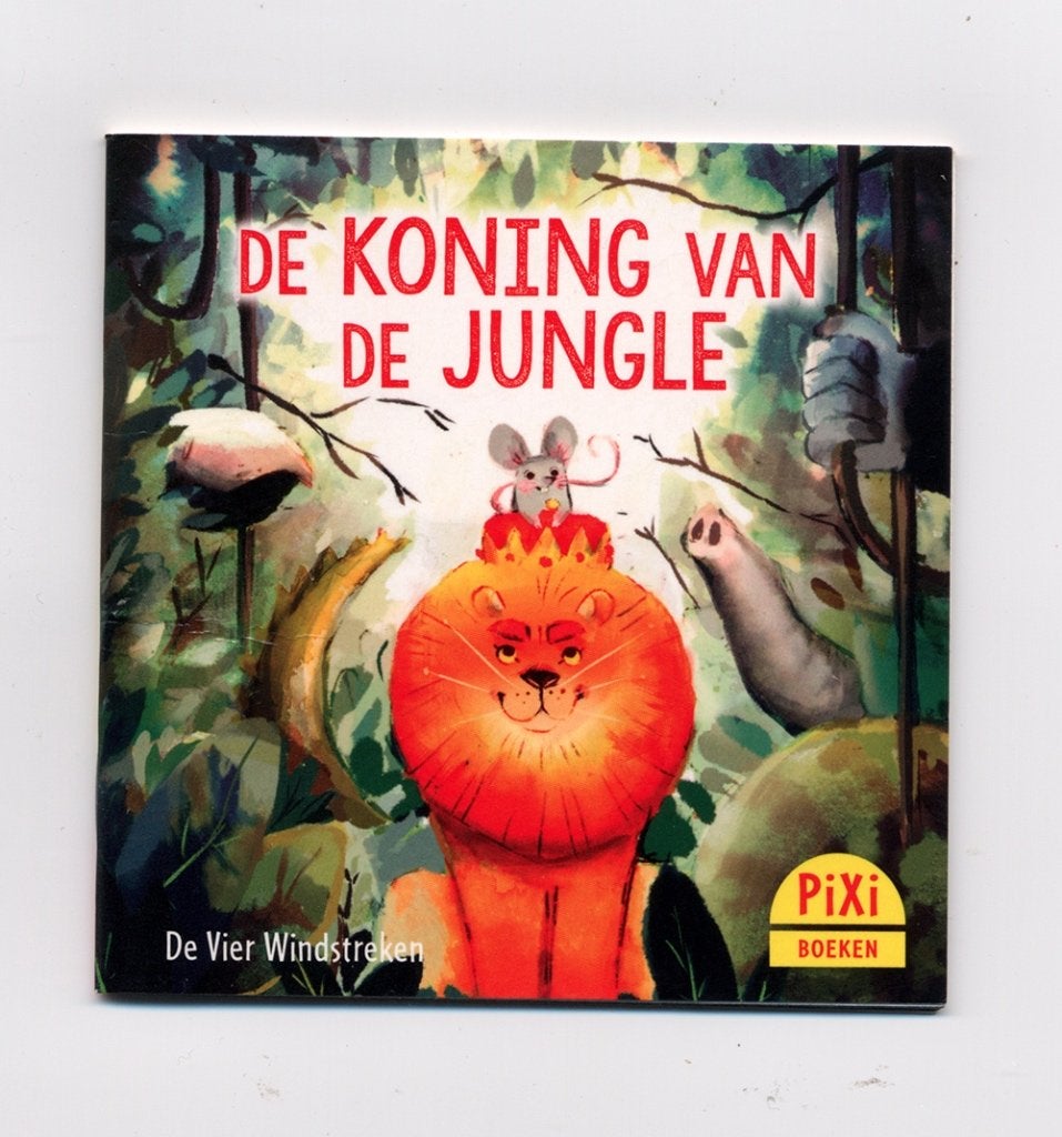 De Koning van de Jungle - Pixi 12 - nr. 089 Vier Windstreken, Boeken, Kinderboeken | Kleuters, Fictie algemeen, Jongen of Meisje