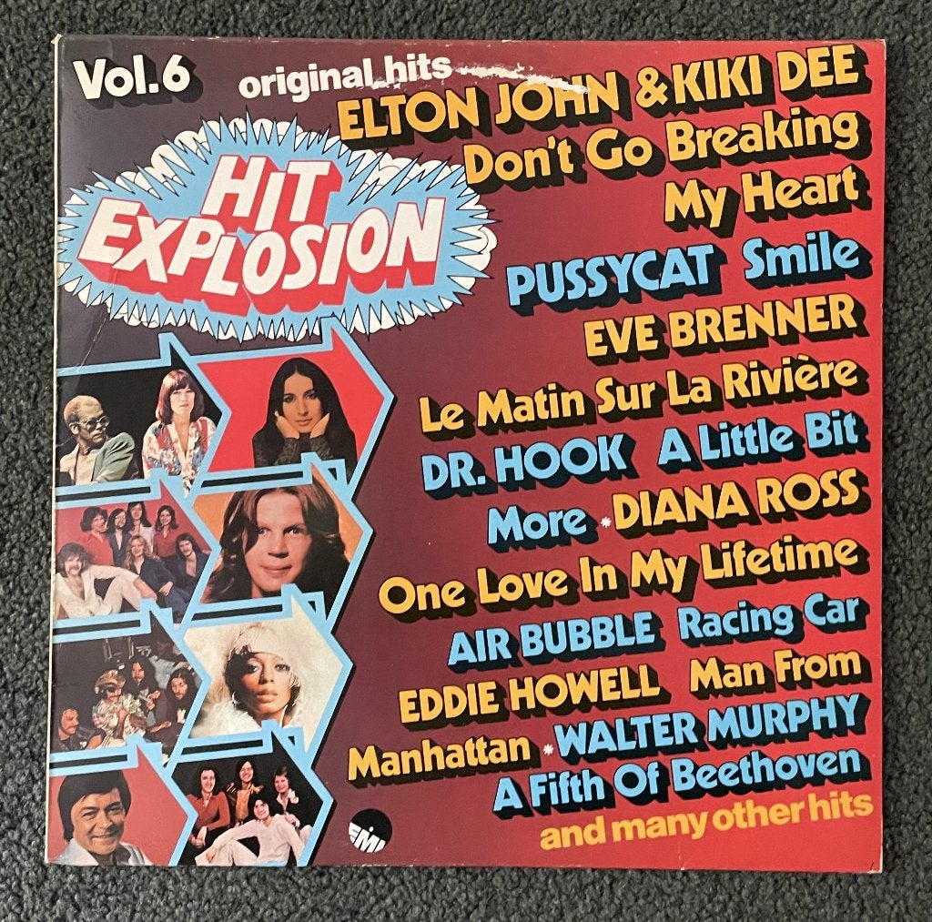 LP: Hit Explosion vol.6 1976, Cd's en Dvd's, Vinyl | Verzamelalbums, LP, Ophalen of Verzenden, Zo goed als nieuw, Pop