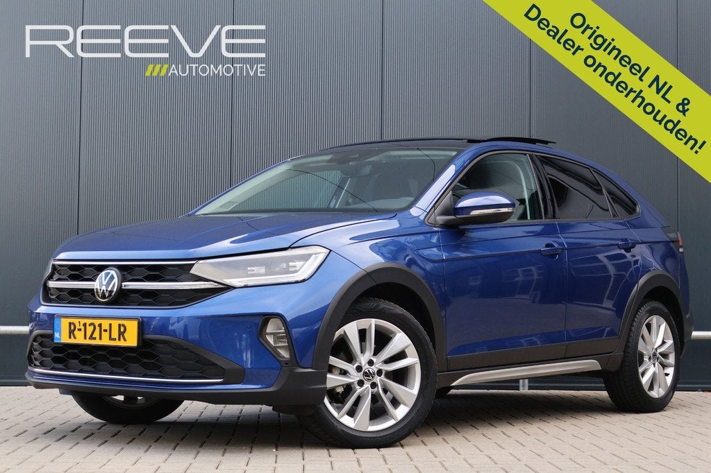 Volkswagen Taigo 1.0 TSI Life Business Automaat | Panoramada, Auto's, Volkswagen, Stof, Gebruikt, Met garantie (alle), Blauw