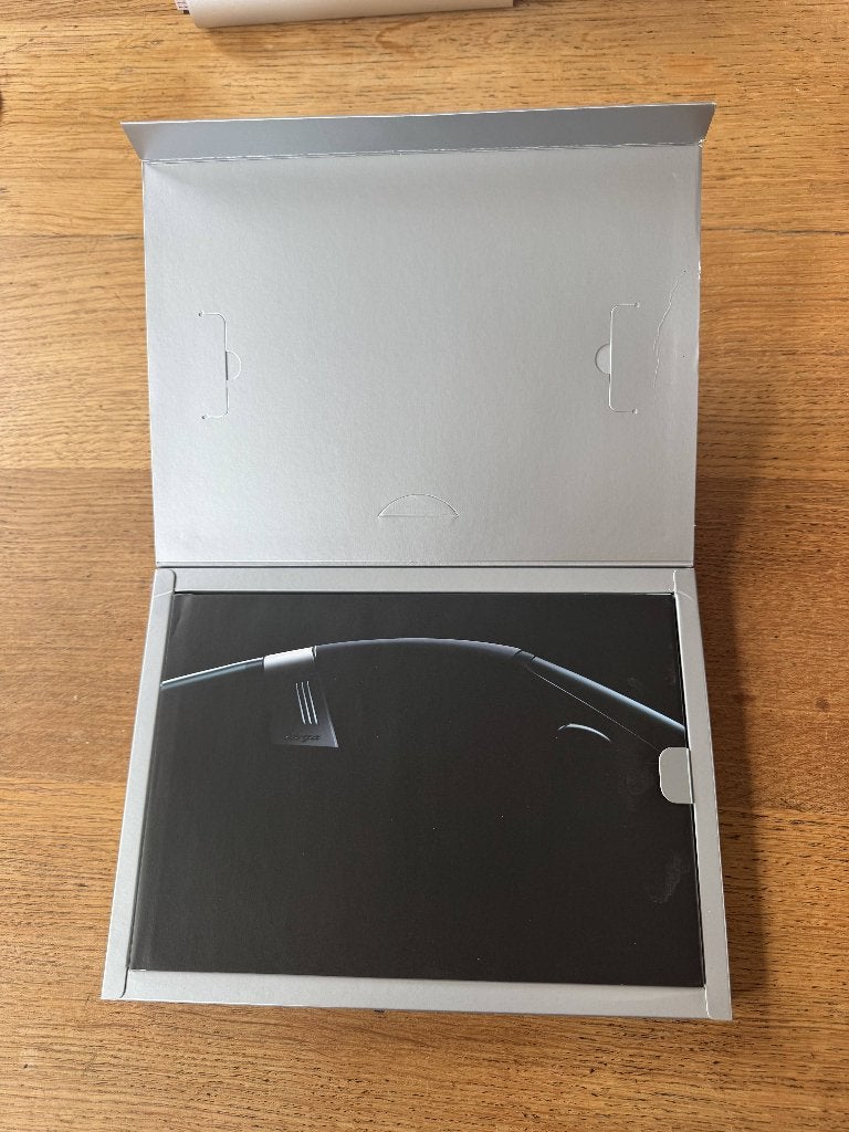 Porsche 911 Targa brochure in unieke box 2014, Ophalen of Verzenden, Zo goed als nieuw, Porsche