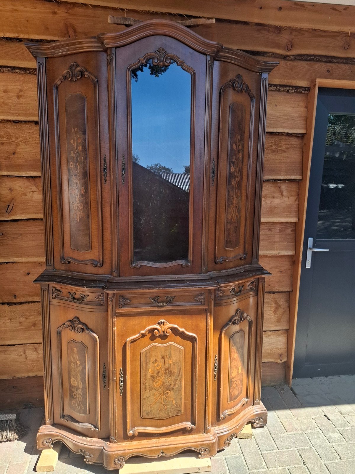 antieke kast, Ophalen