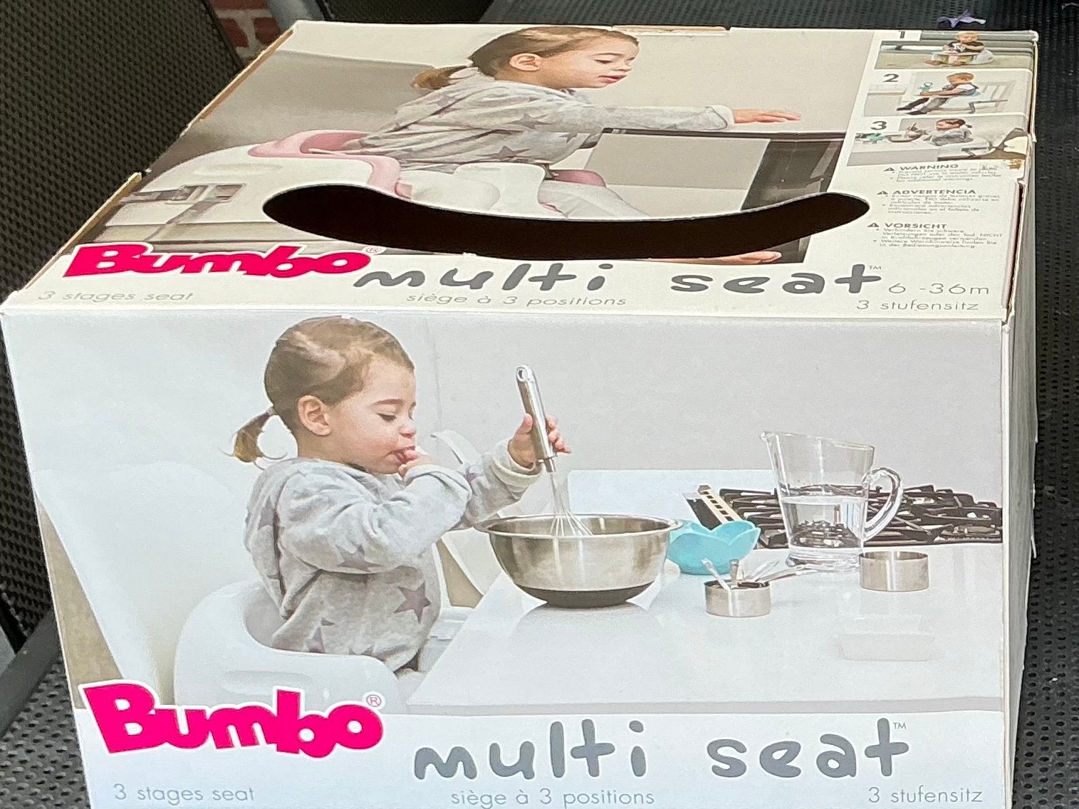 Bumbo. Multi Seat - Zo goed als nieuw, Ophalen, Zo goed als nieuw, Meegroeistoel, Gordel(s)