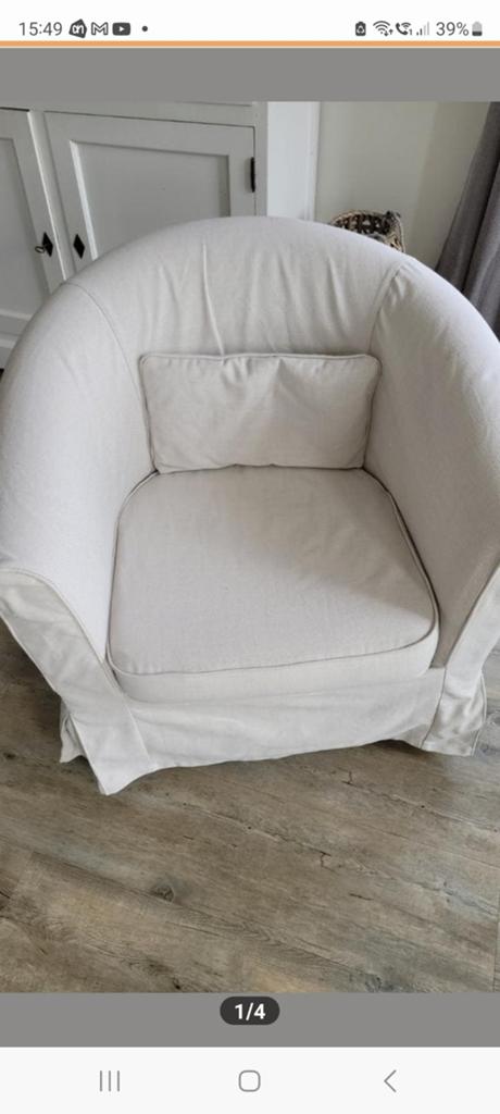 Fauteuil ikea Tullsta GRATIS, Ophalen, Zo goed als nieuw, 75 tot 100 cm, 50 tot 75 cm
