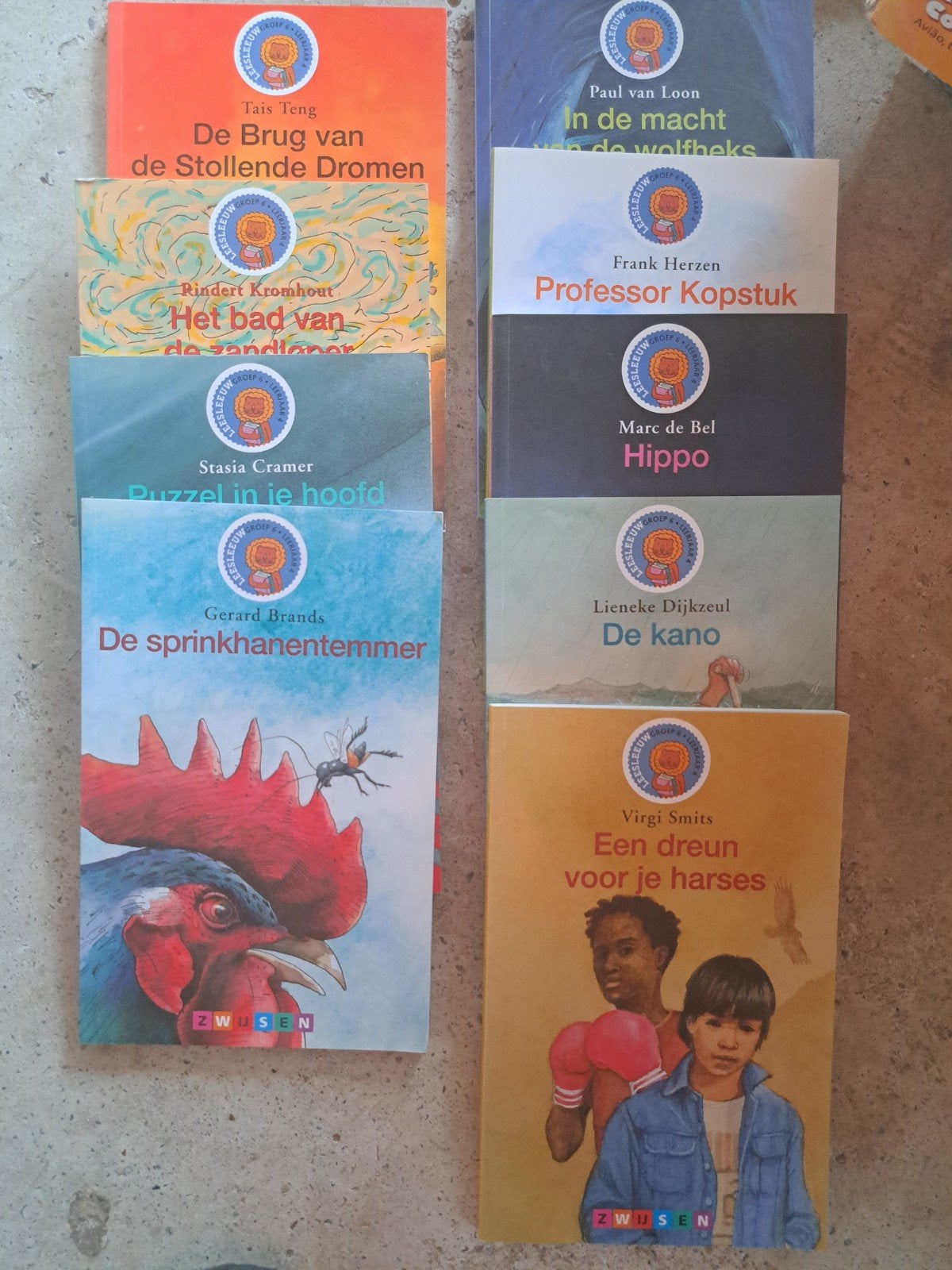 Kinderboeken Zwusen Leesleeuw - Diverse Titels, Boeken, Fictie algemeen, Diverse auteurs, Ophalen of Verzenden, Zo goed als nieuw