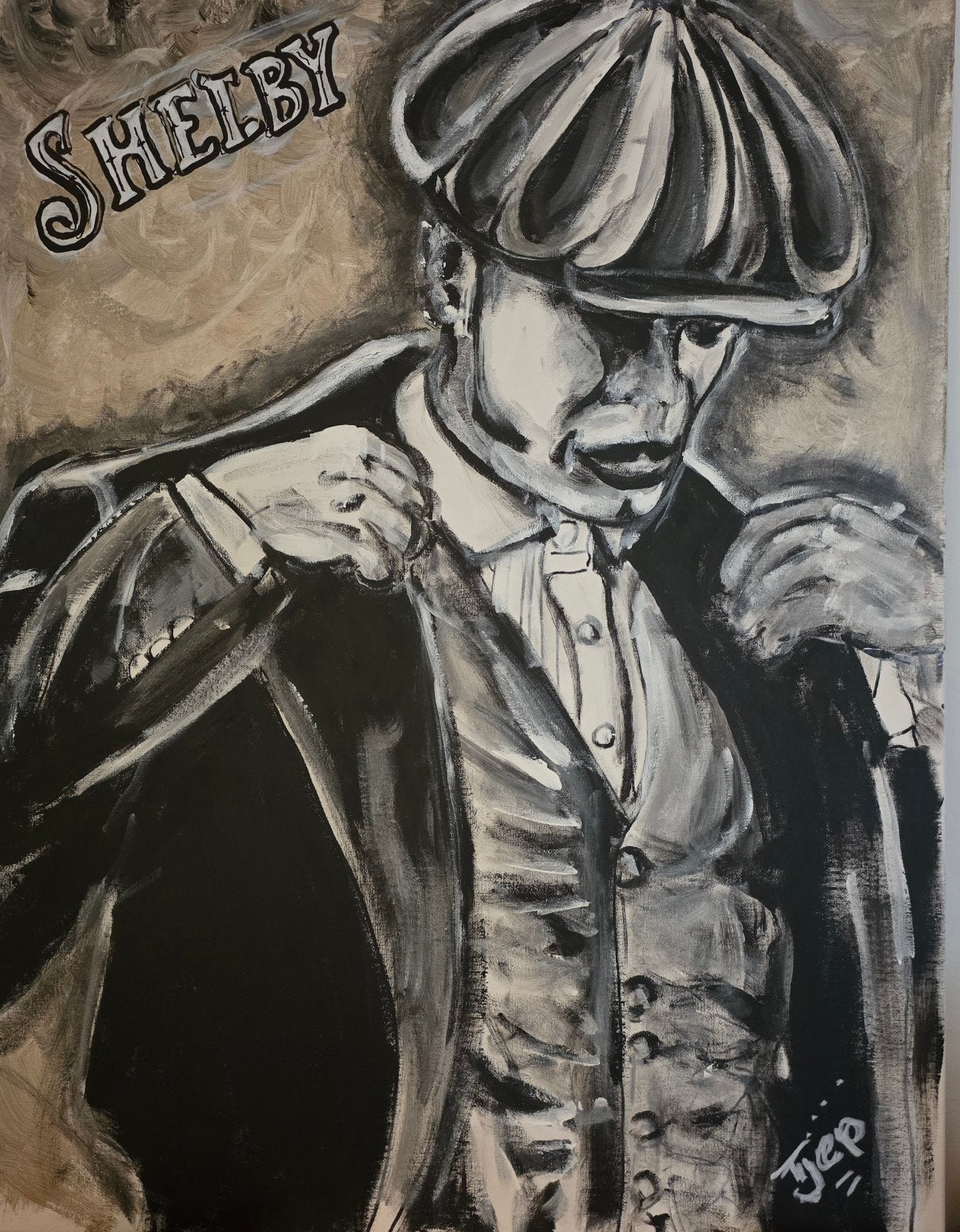 The Boss 70 x 90 cm – Acryl op doek
Niet iedereen volgt d, Ophalen of Verzenden, Nieuw