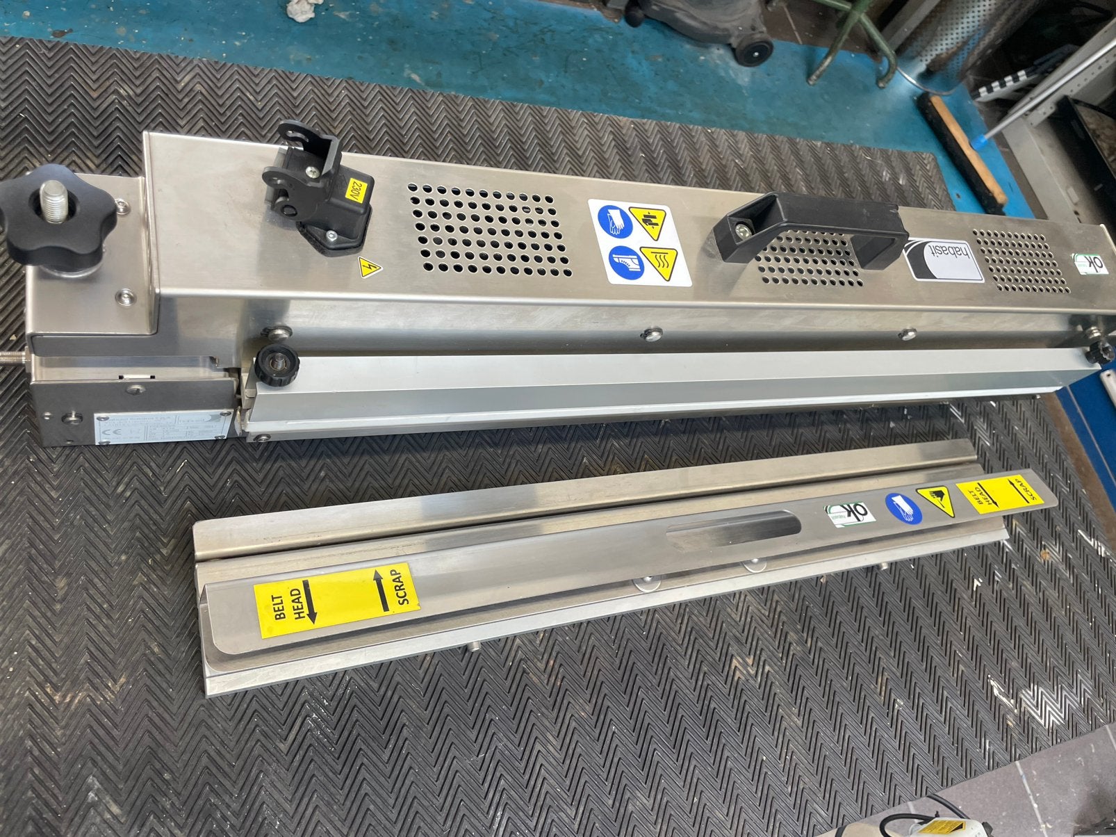 Habasit PQ603-8 lasapparaat voor transportbanden nieuwstaat, Ophalen, Nieuw