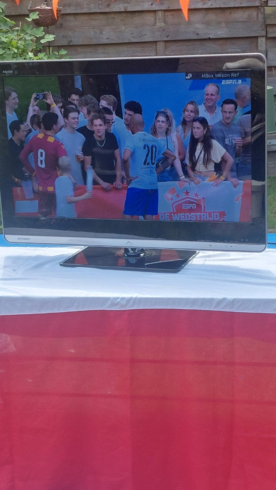 Sharp LCD TV LC-40LX810E - Gebruikt, Ophalen, LCD, Zo goed als nieuw, 100 Hz