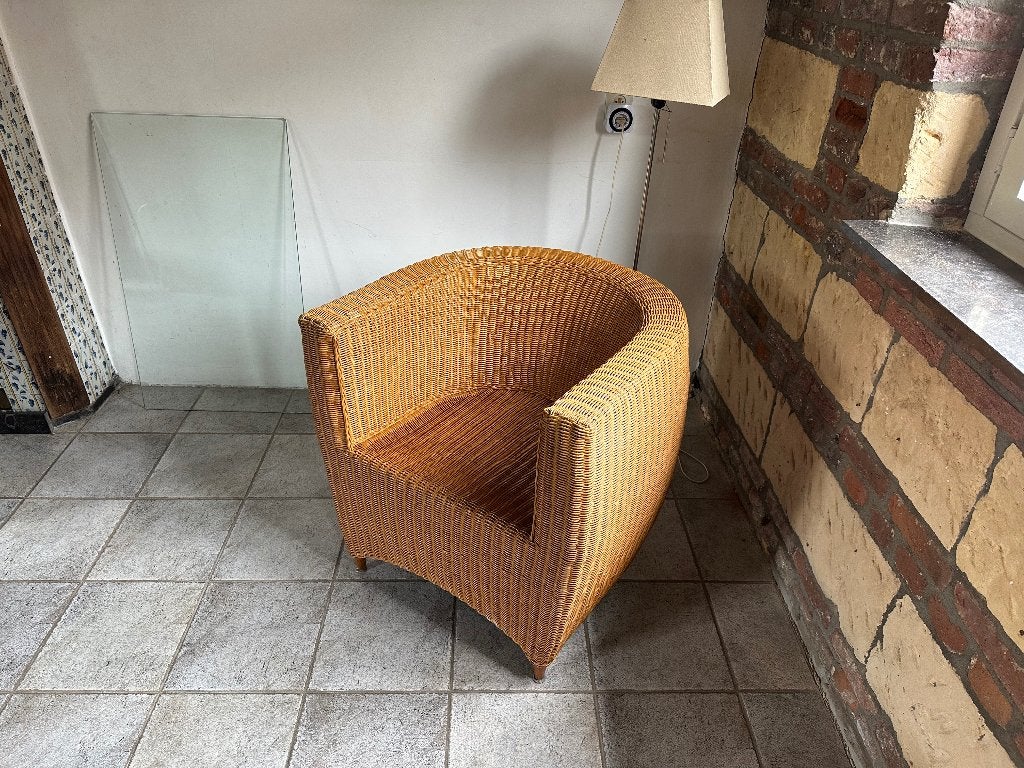 Rietenstoel, Huis en Inrichting, Stoelen, Ophalen, Gebruikt, Riet of Rotan, Eén